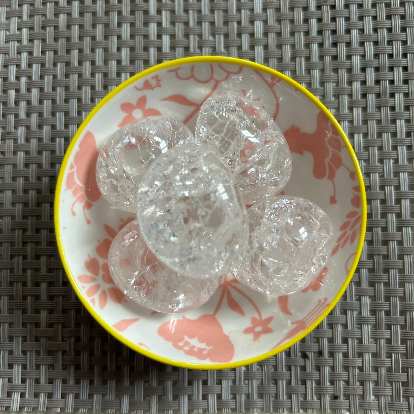 Crackle Quartz Tumbles