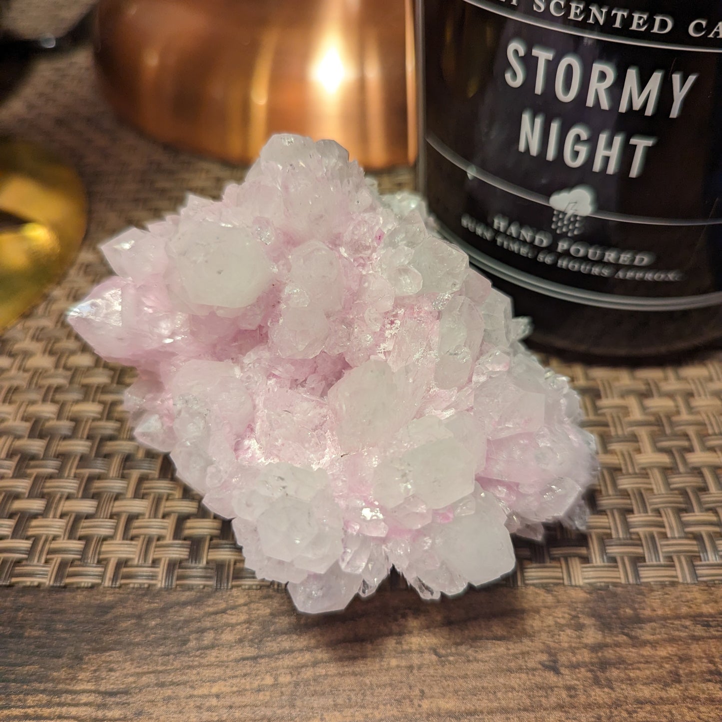 Pink Quartz Freeform 509g
