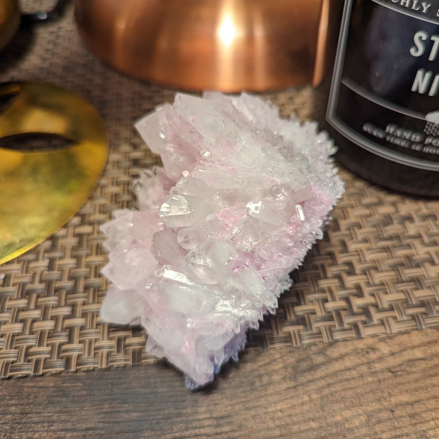 Pink Quartz Freeform 509g