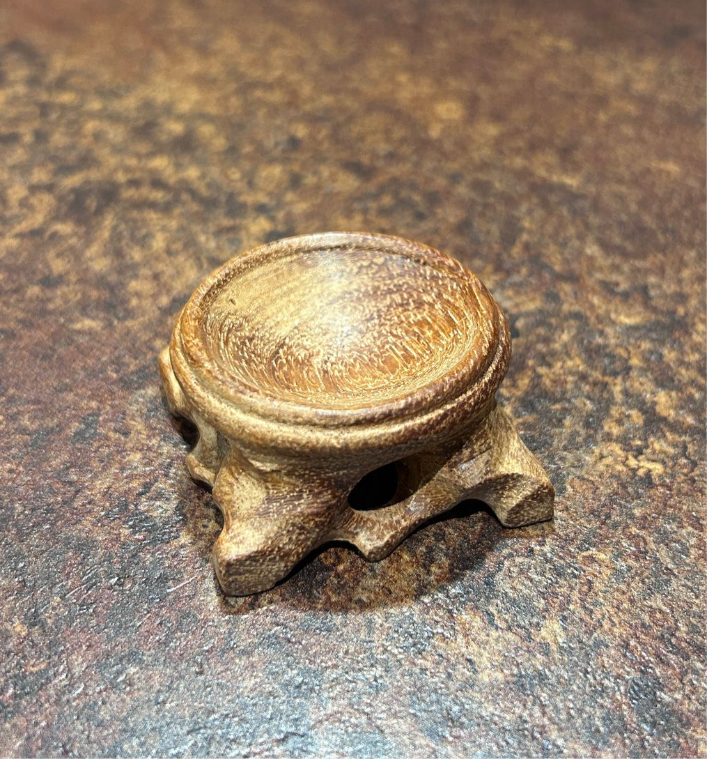 Wooden Sphere Stand