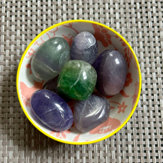 Fluorite Tumbles