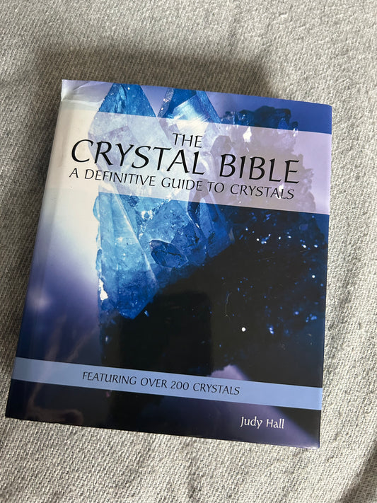 The Crystal Bible - a definitive guide to crystals - Hardback - USED