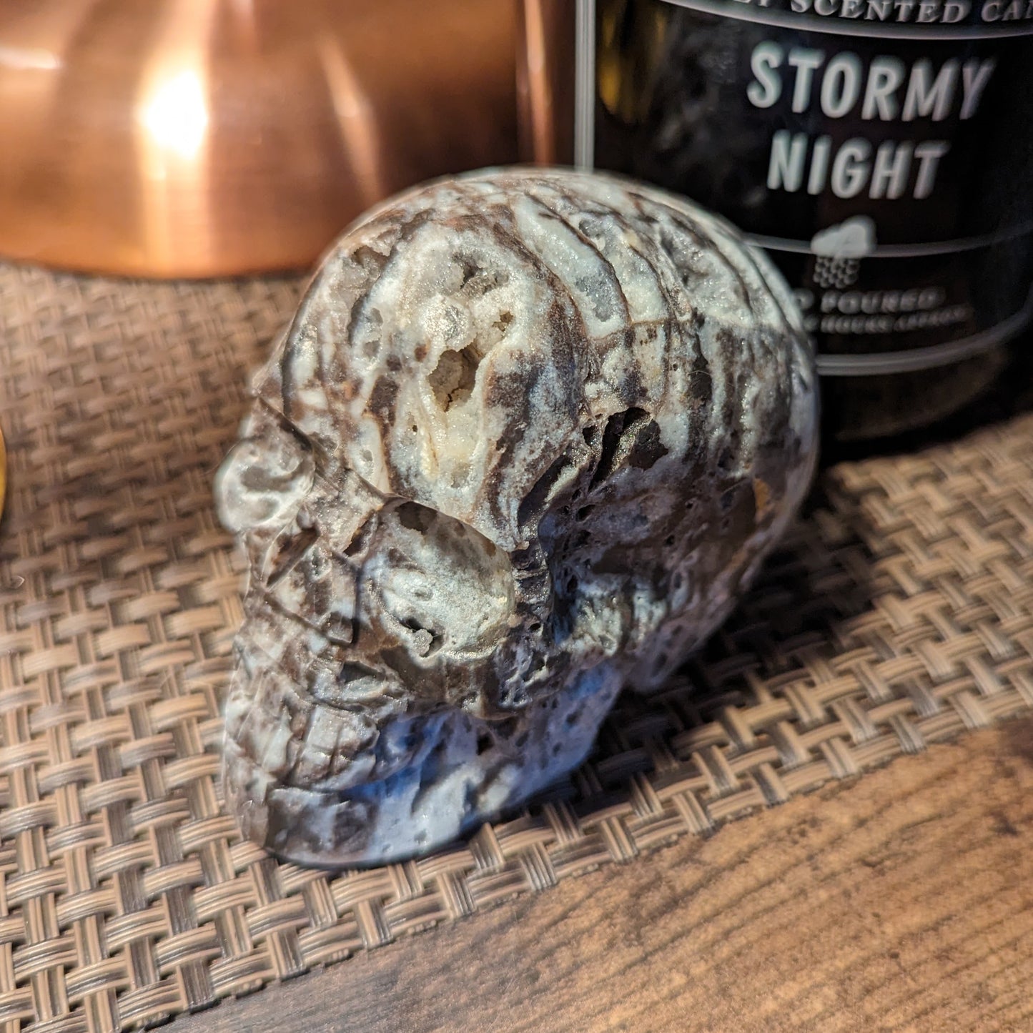 Sphalerite Skull 623g