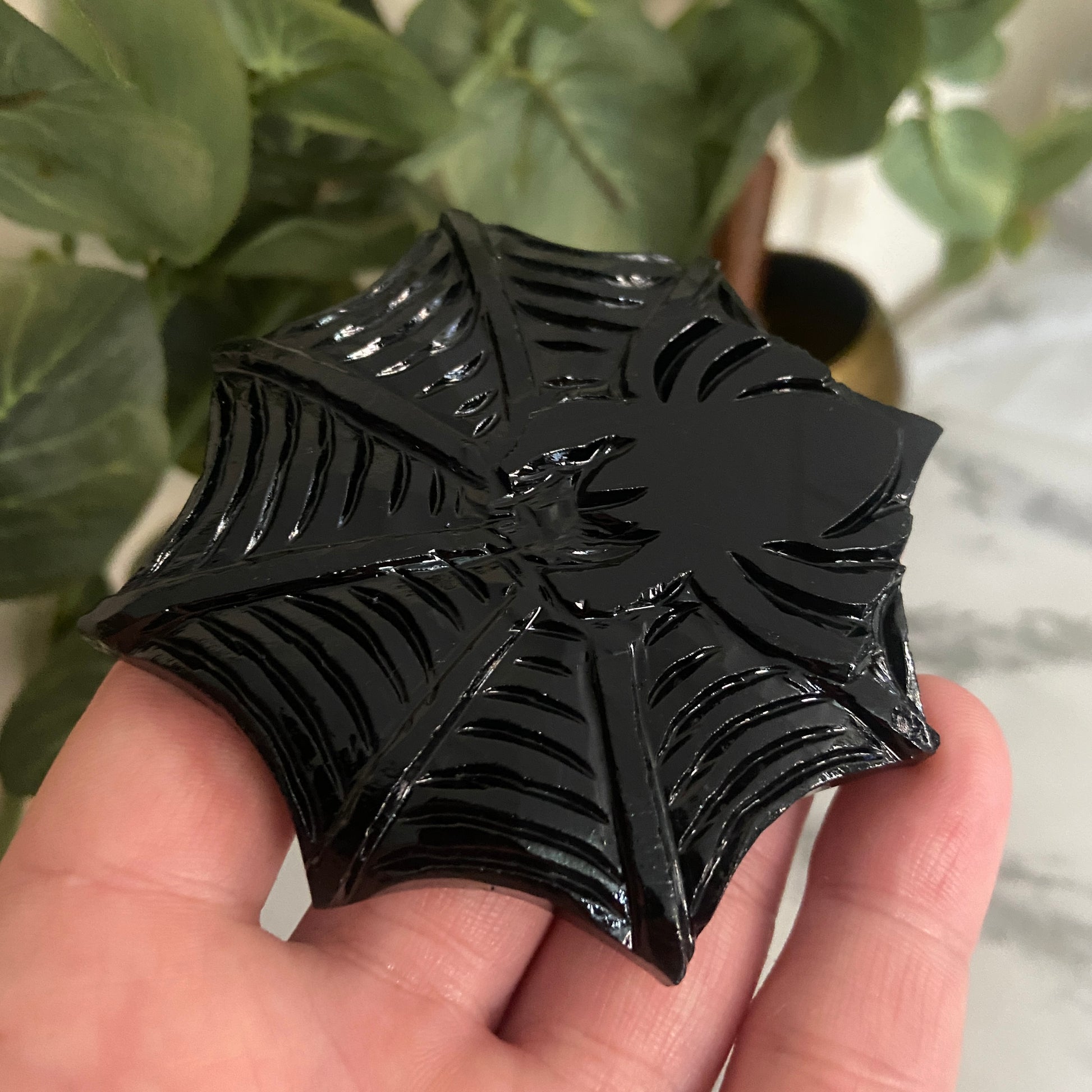 Spiders Web Carvings - Earth Elements UK