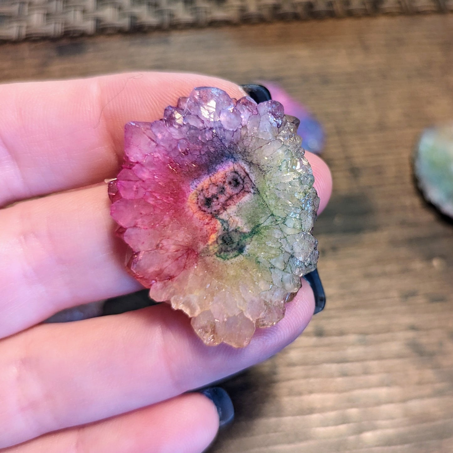 Rainbow Solar Quartz Cabochons