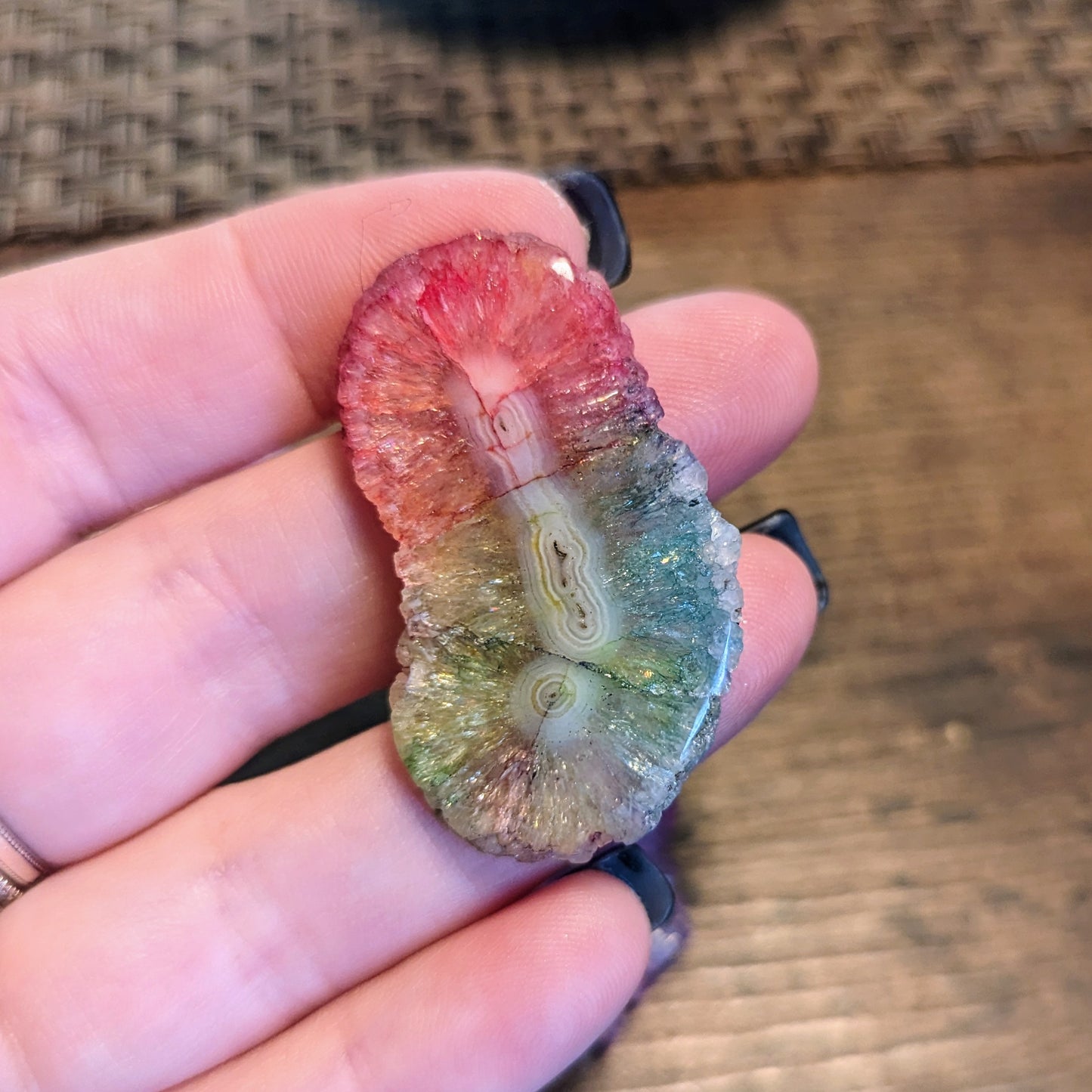 Rainbow Solar Quartz Cabochons