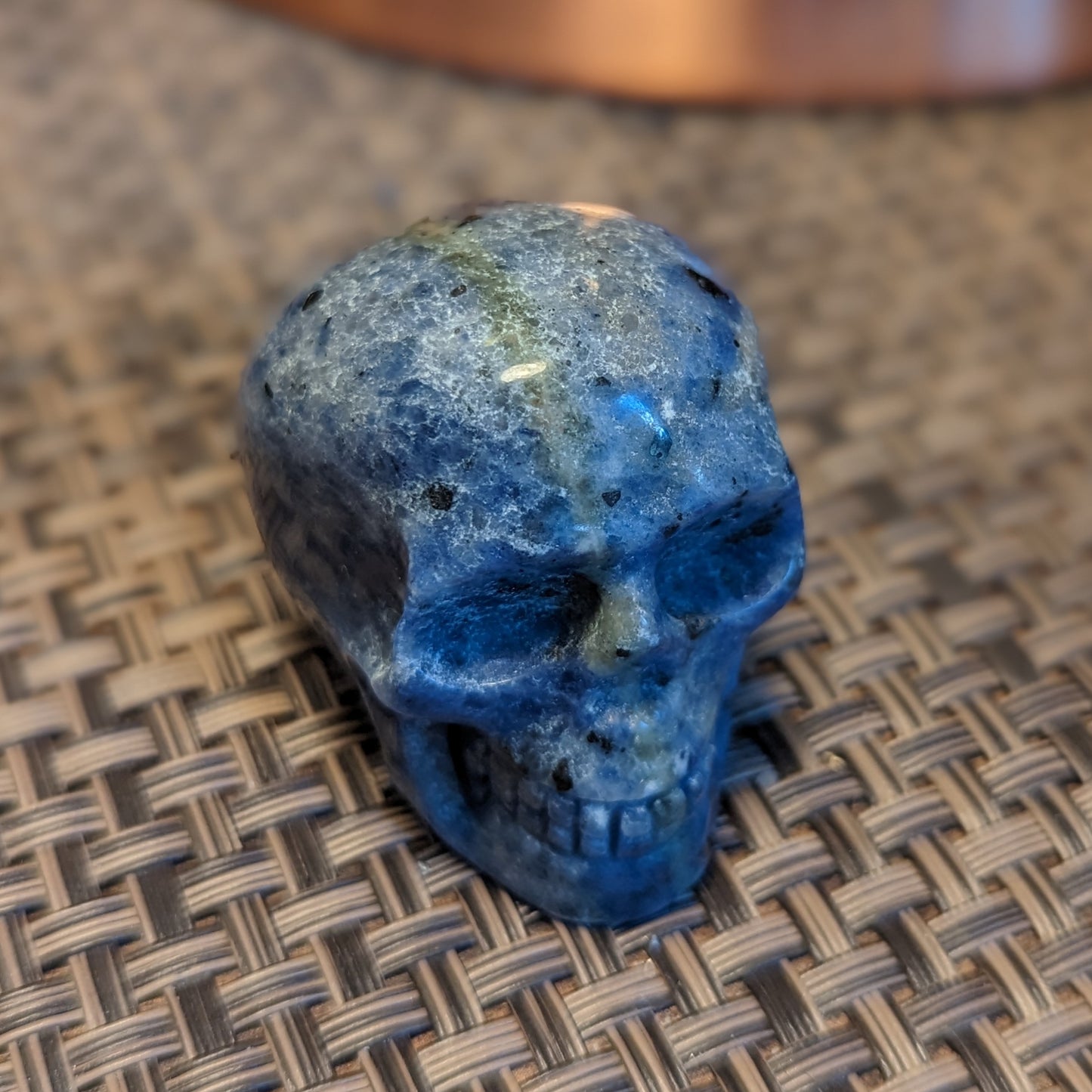 Sodalite 40mm Skull