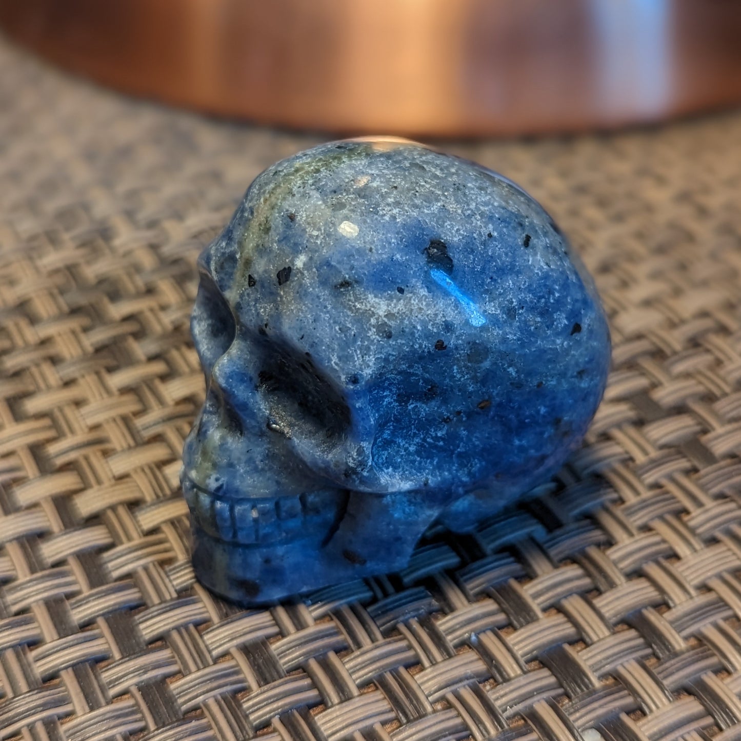 Sodalite 40mm Skull