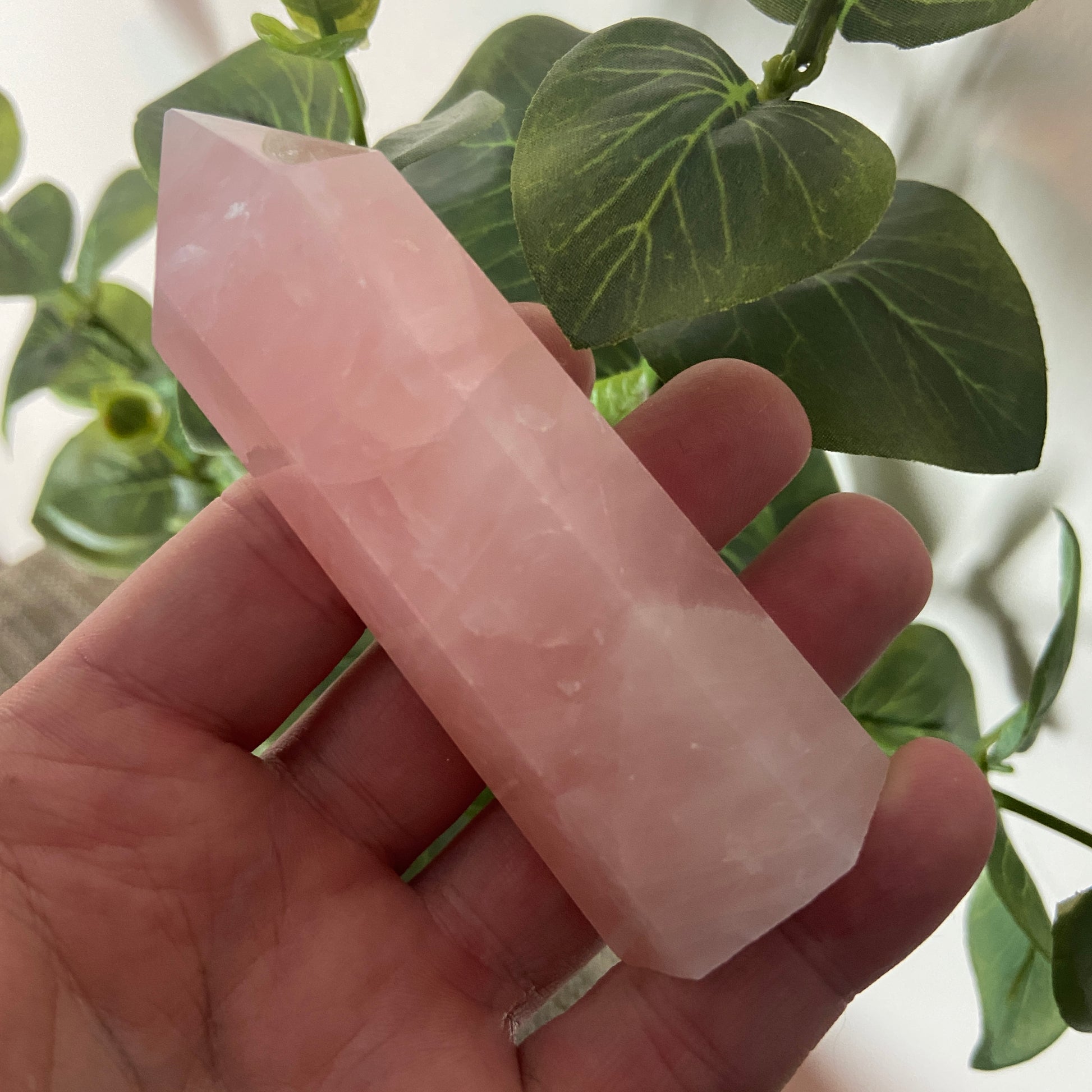 Rose Quartz Point - Earth Elements UK