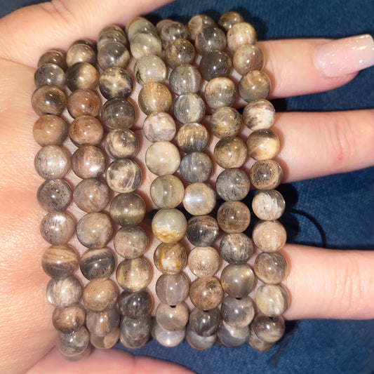 High Flash Moonstone Bracelet - Earth Elements UK