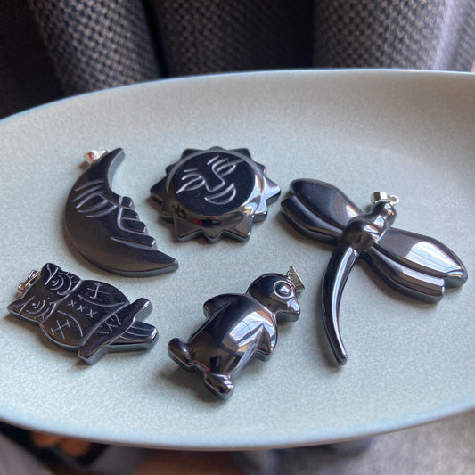 Haematite Pendants - Earth Elements UK