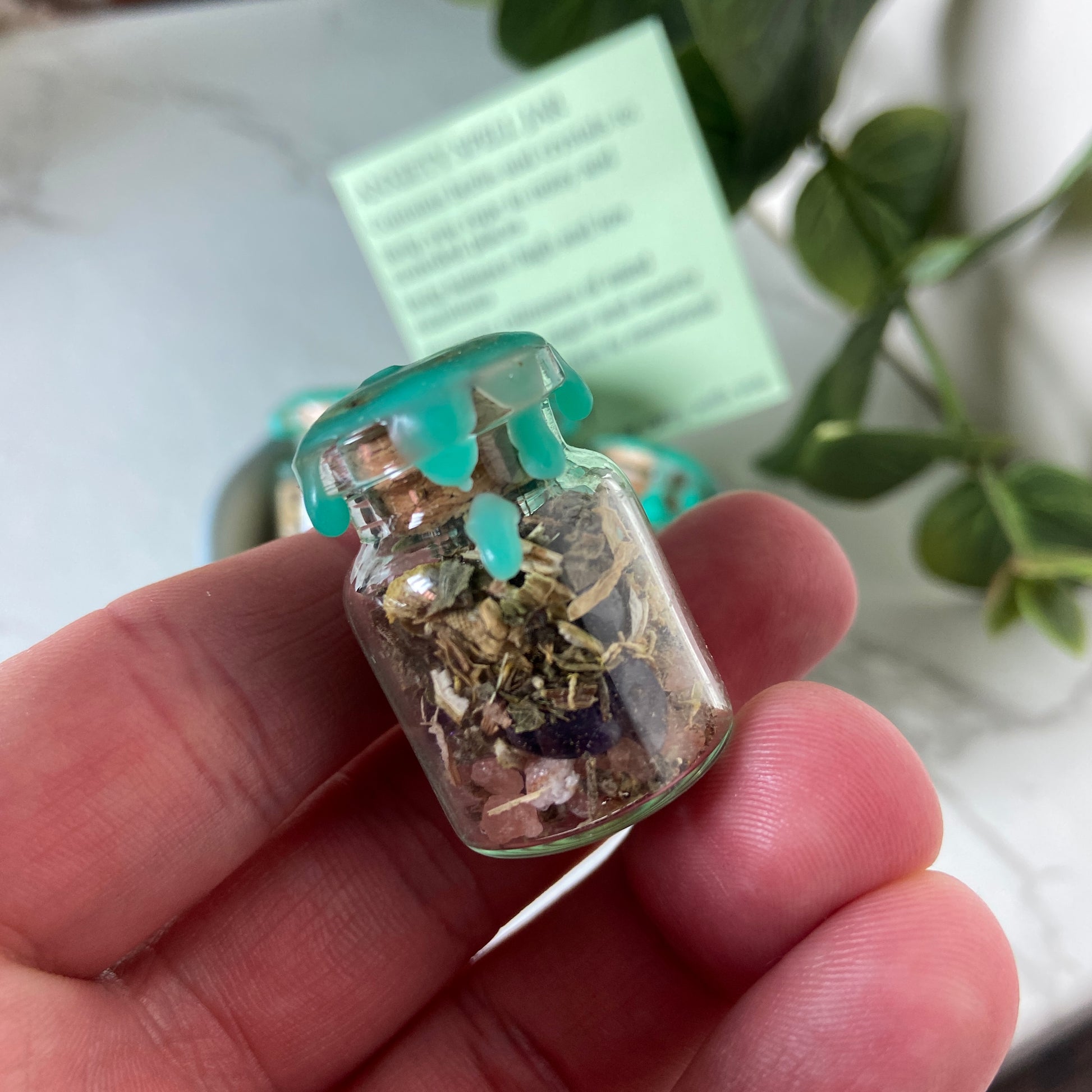 Spell Jar - Anxiety - Earth Elements UK
