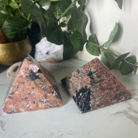 Moonstone Pyramids - Earth Elements UK