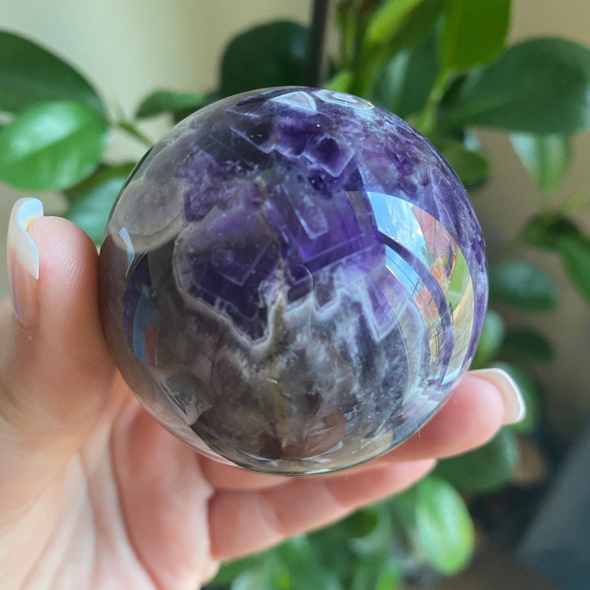 Dream Amethyst Spheres - Earth Elements UK