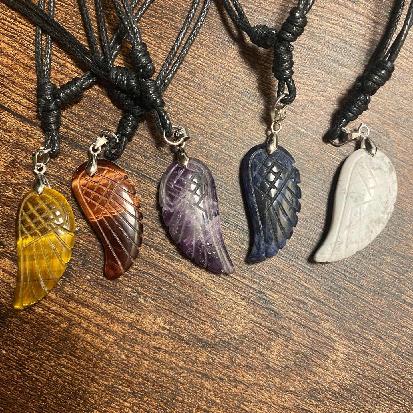 Angel Wing Necklace - Earth Elements UK