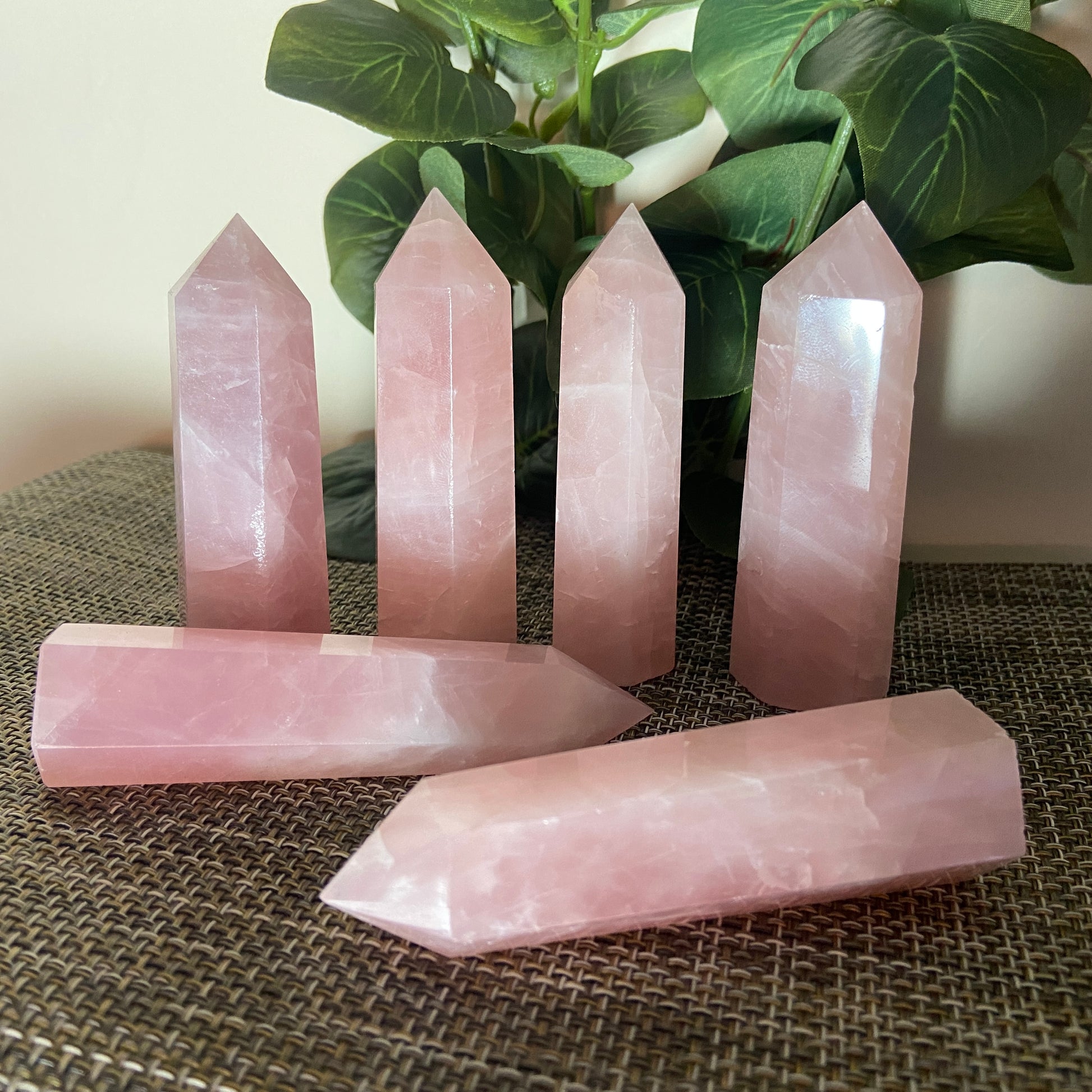 Rose Quartz Point - Earth Elements UK