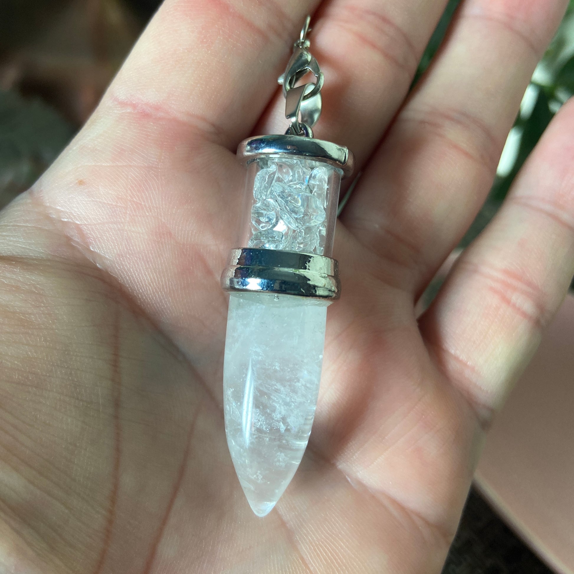 Bullet Shaped Crystal Pendulums - Earth Elements UK