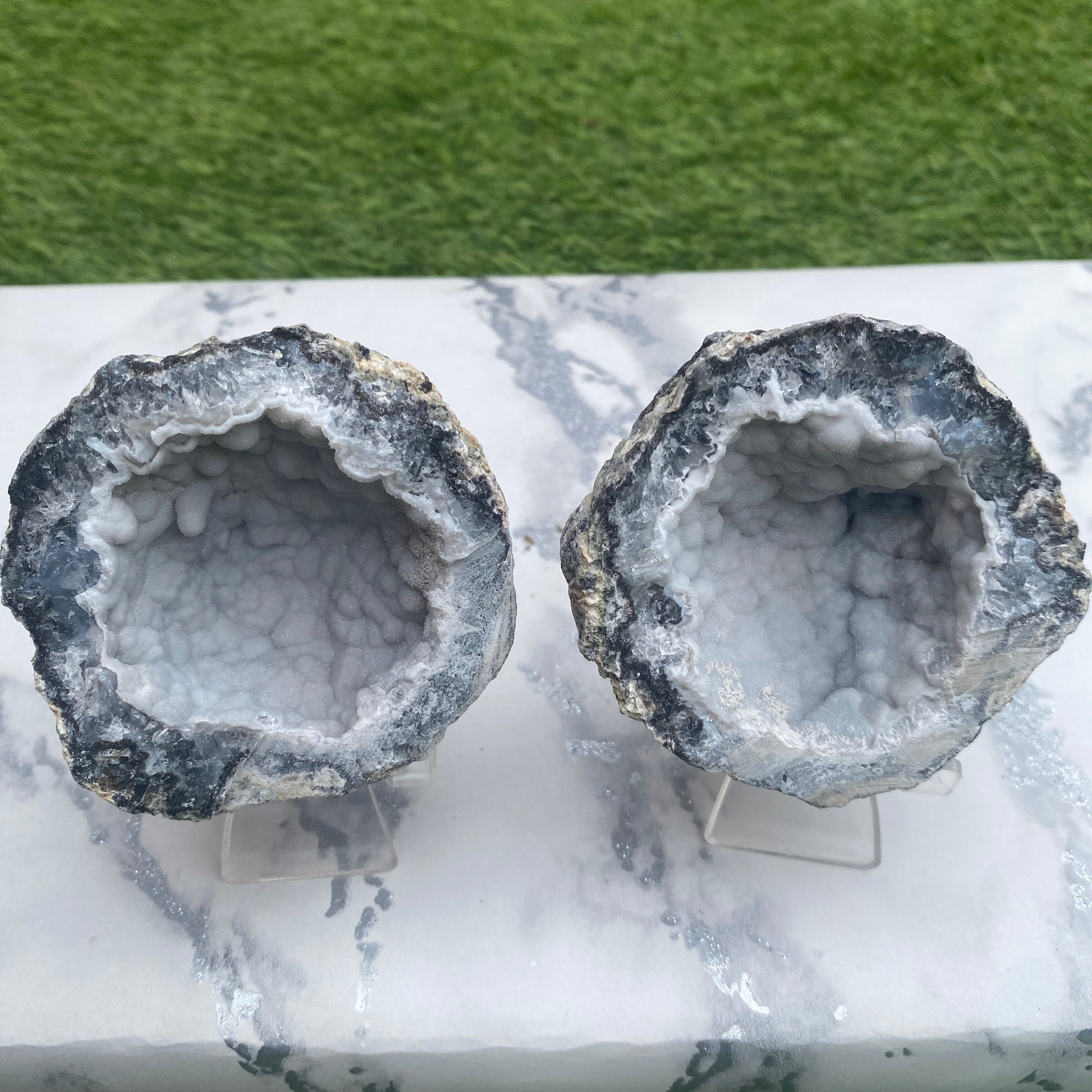 Large Crystal Geode (3) - Earth Elements UK