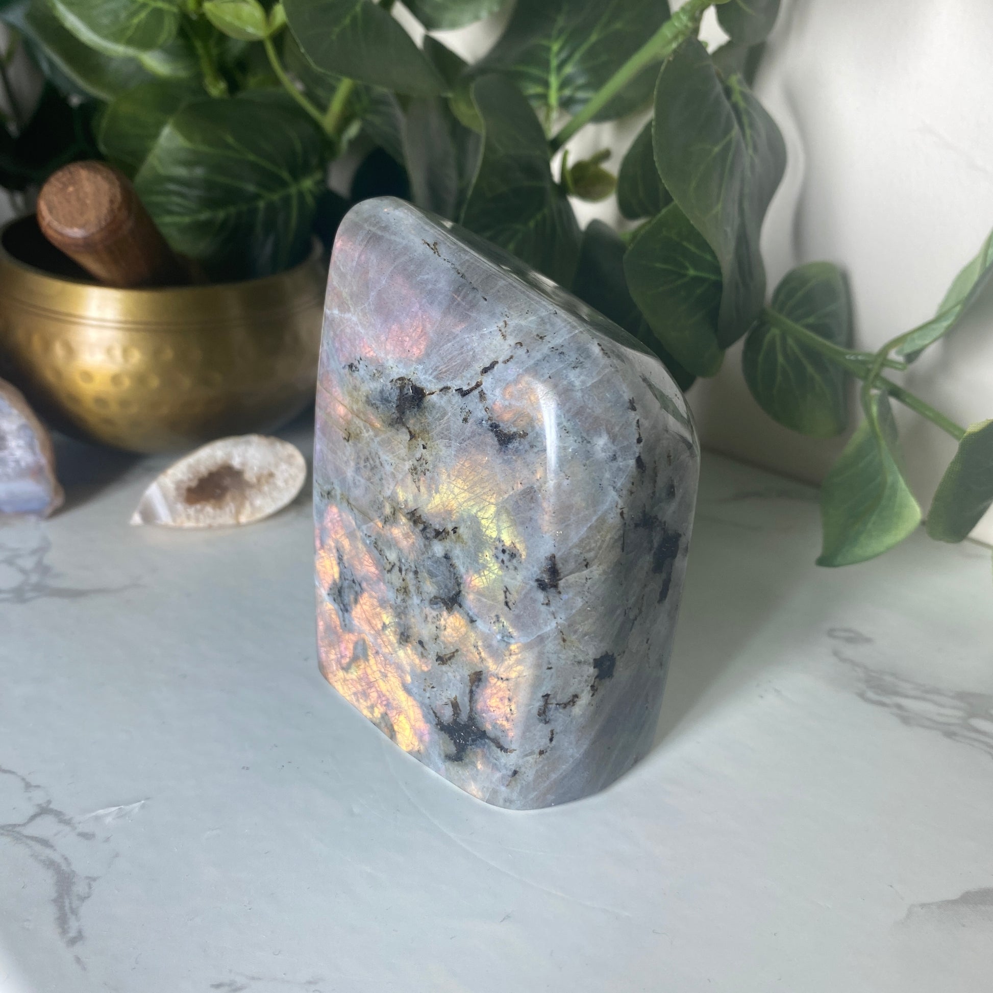 Labradorite Sunset Flash Freeform - Earth Elements UK