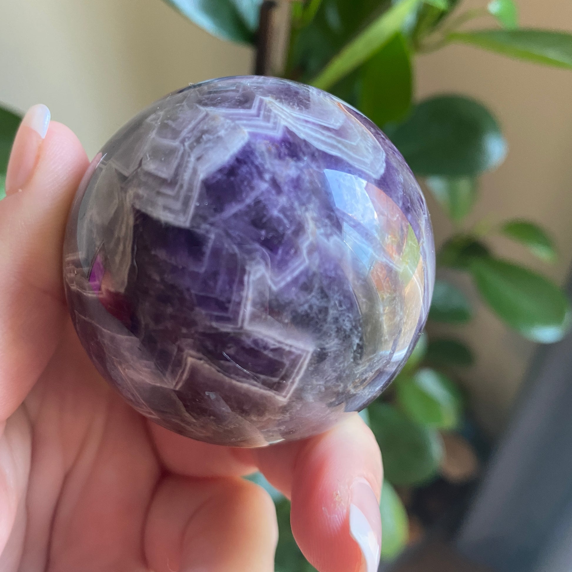 Dream Amethyst Spheres - Earth Elements UK