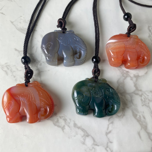Elephant Necklace - Earth Elements UK