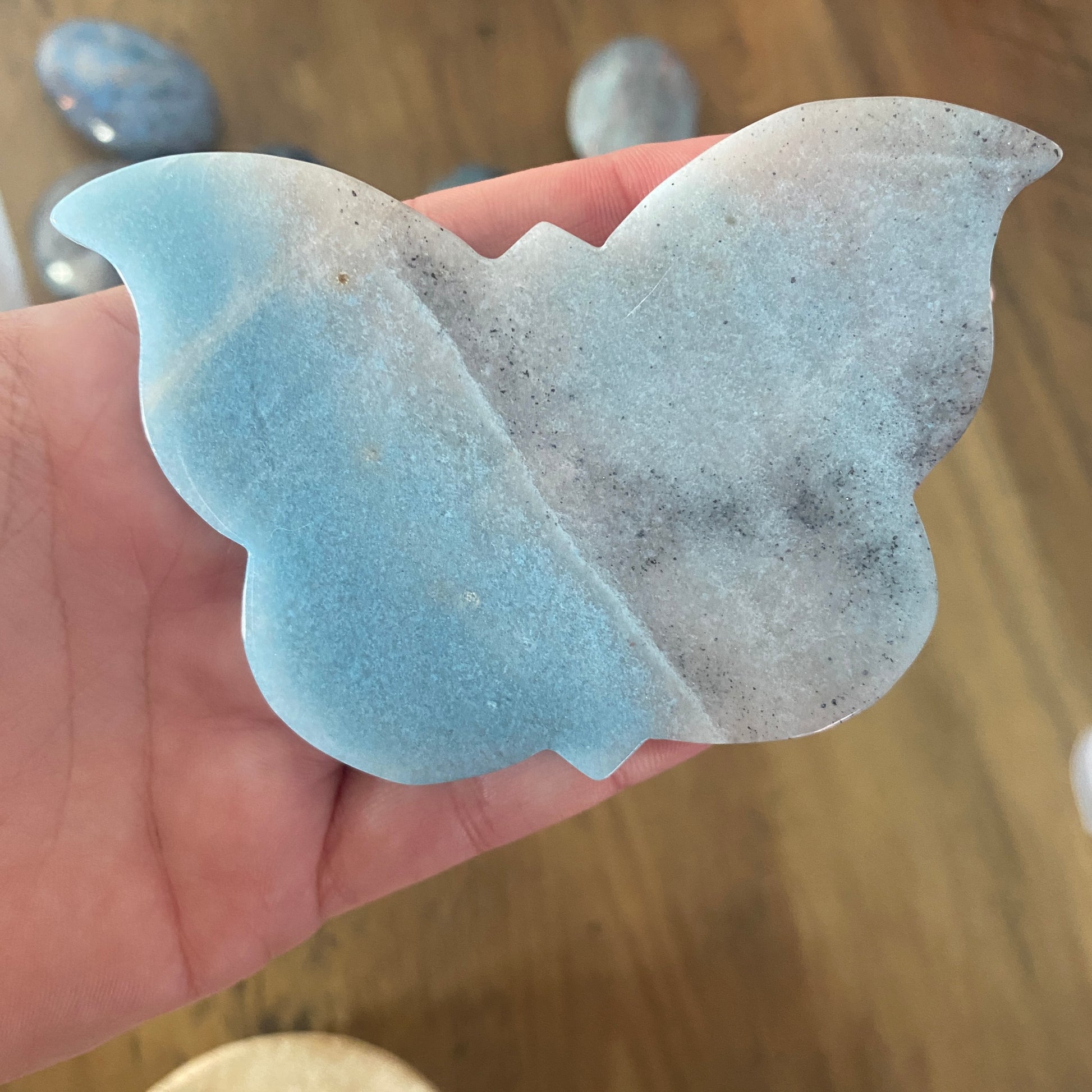 Trolleite Butterfly Carving - Earth Elements UK