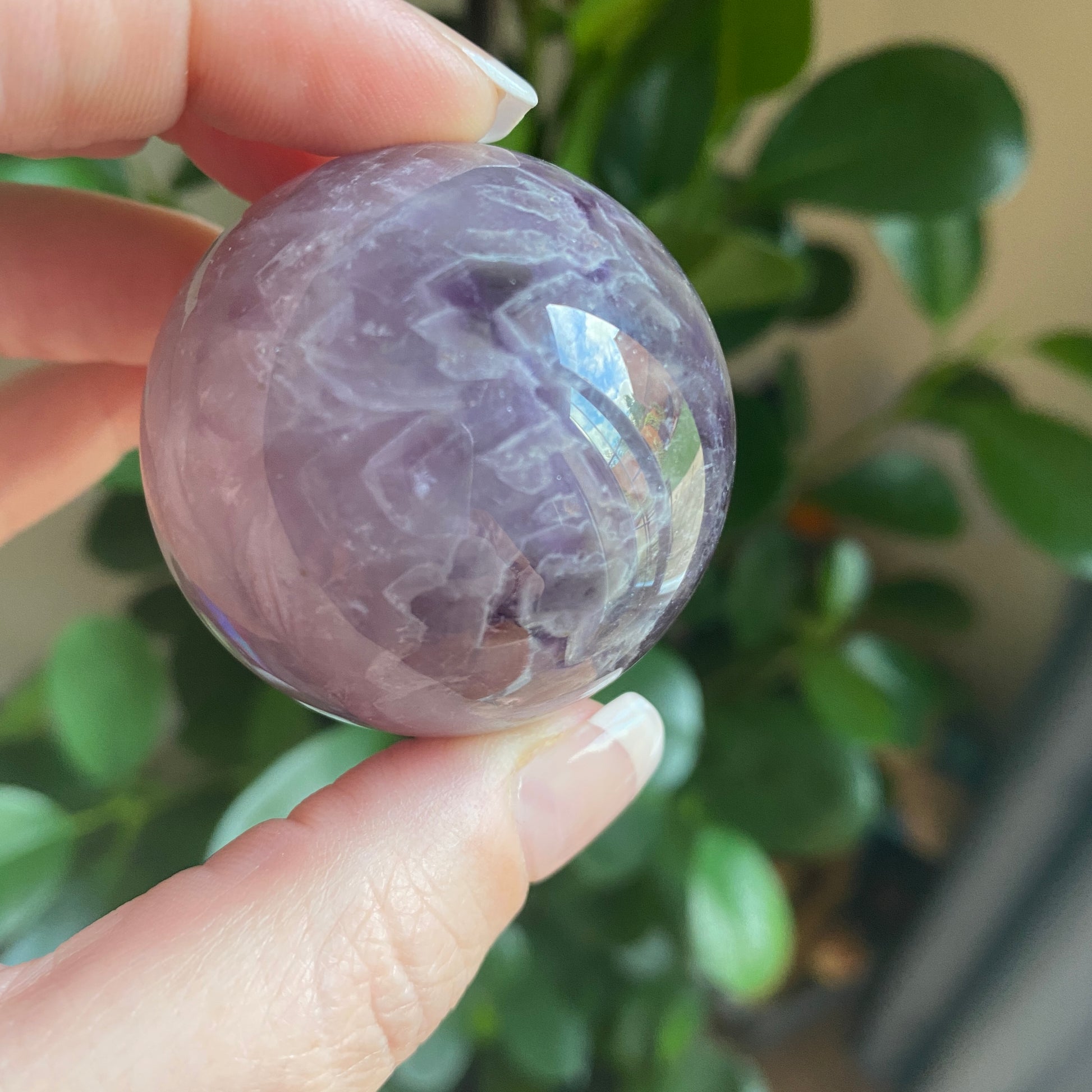 Dream Amethyst Spheres - Earth Elements UK