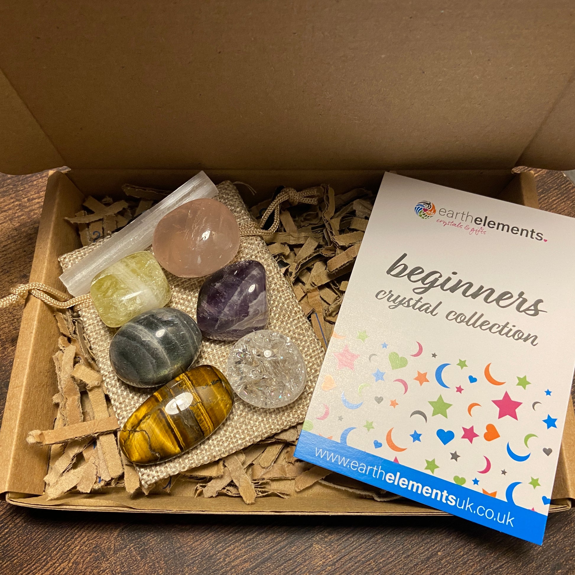 Beginners Crystal Box - Earth Elements UK