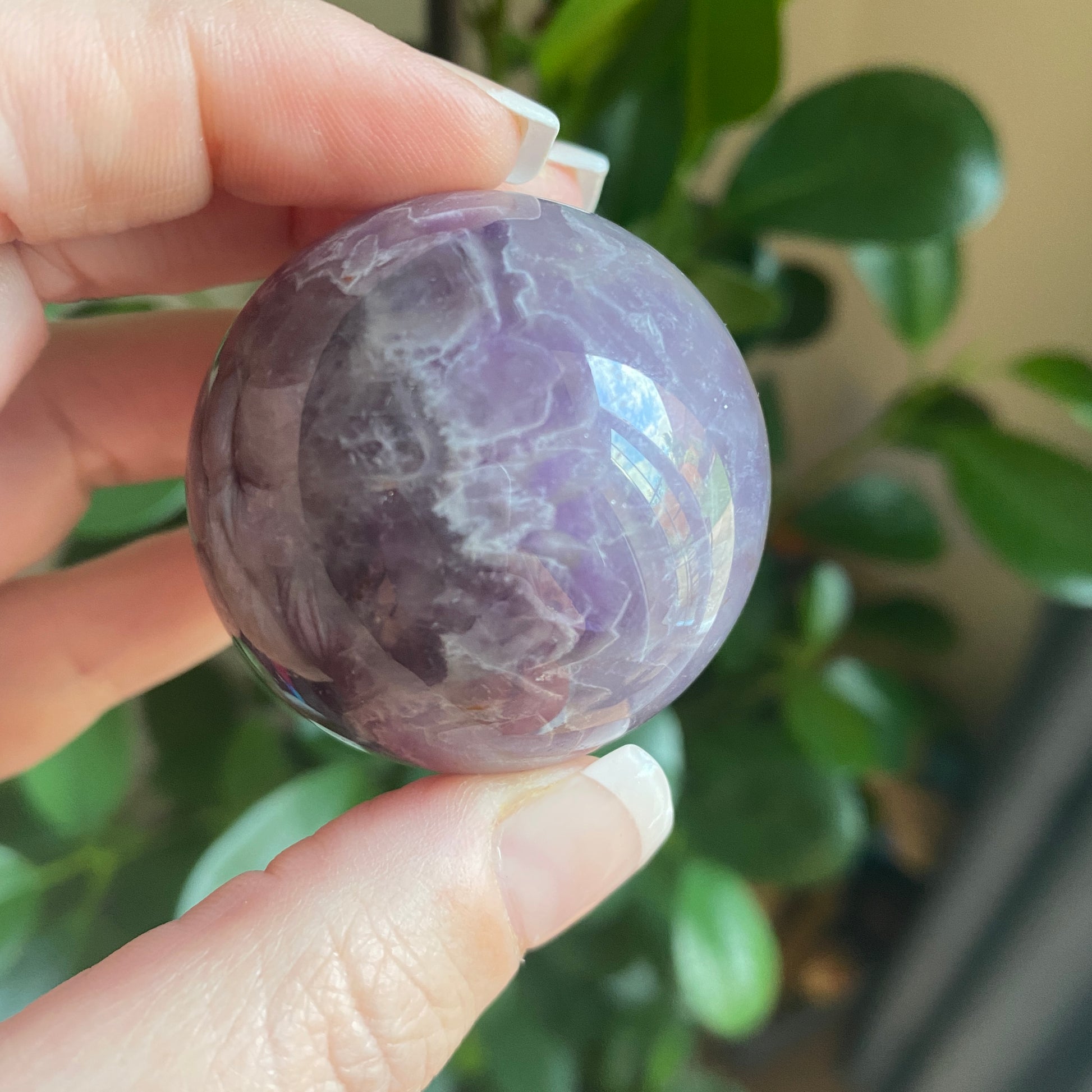 Dream Amethyst Spheres - Earth Elements UK