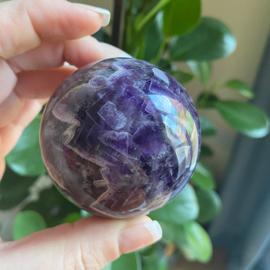 Dream Amethyst Spheres - Earth Elements UK