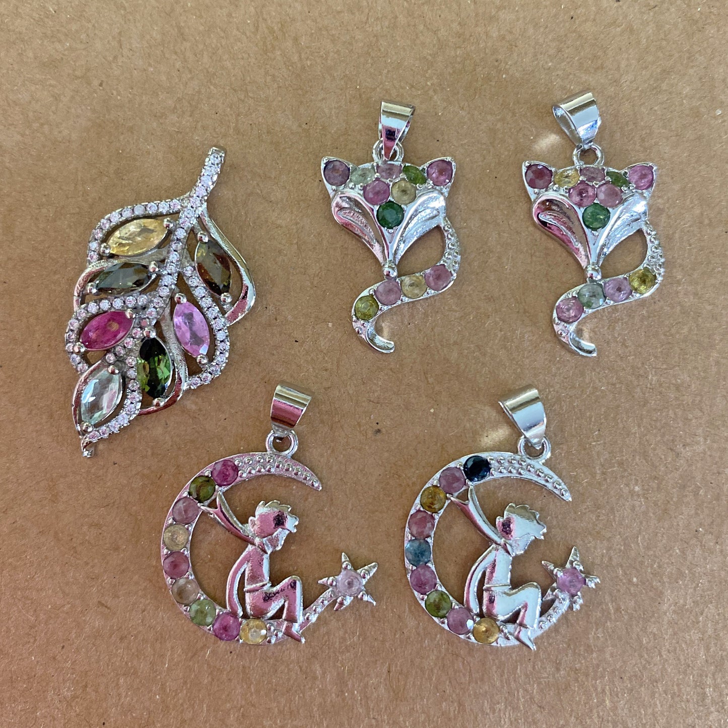 Tourmaline Pendants - Earth Elements UK