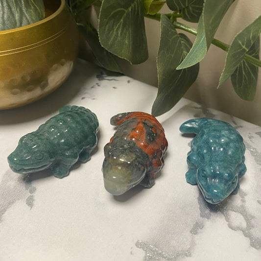 Crystal Crocodiles - Earth Elements UK