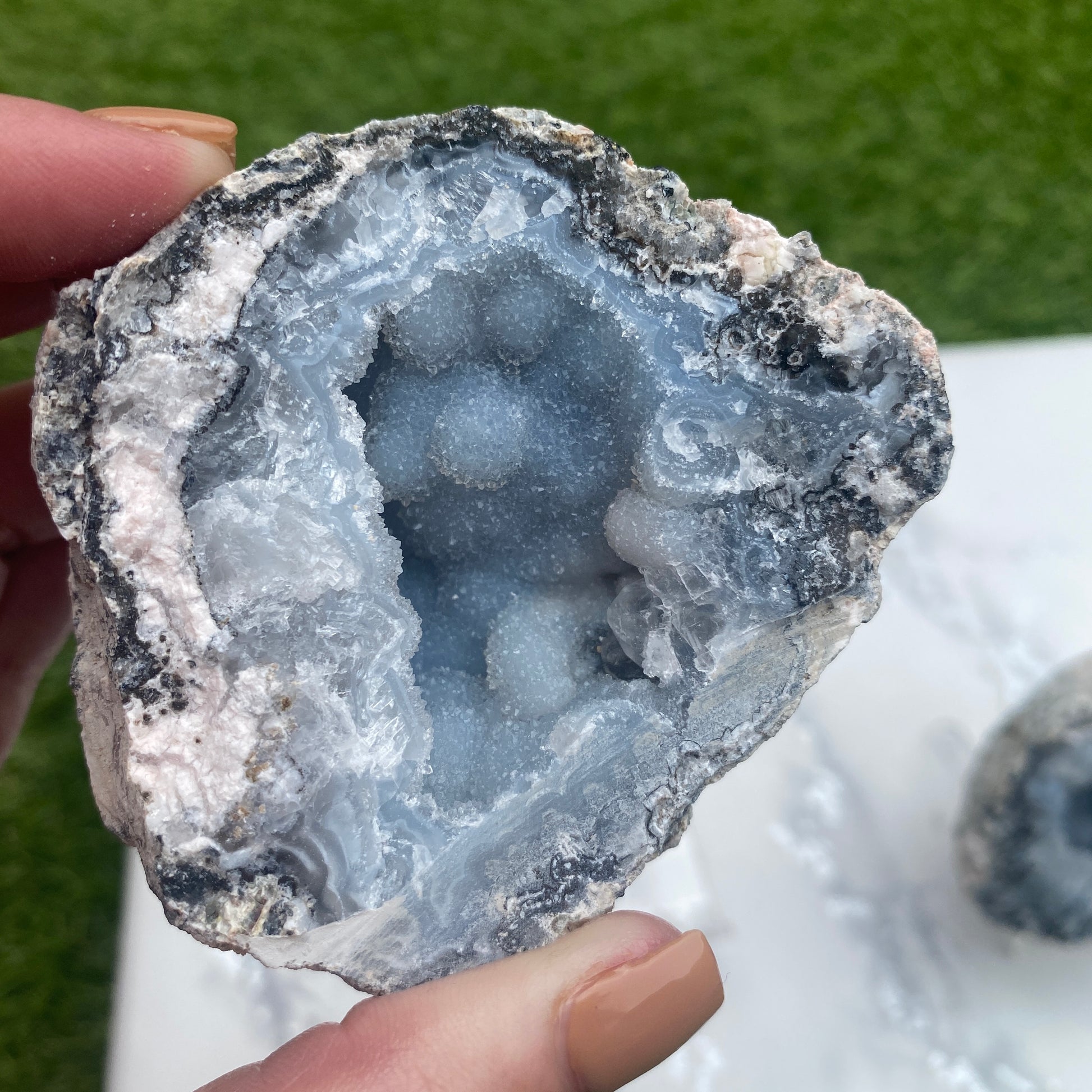 Large Crystal Geode (1) - Earth Elements UK