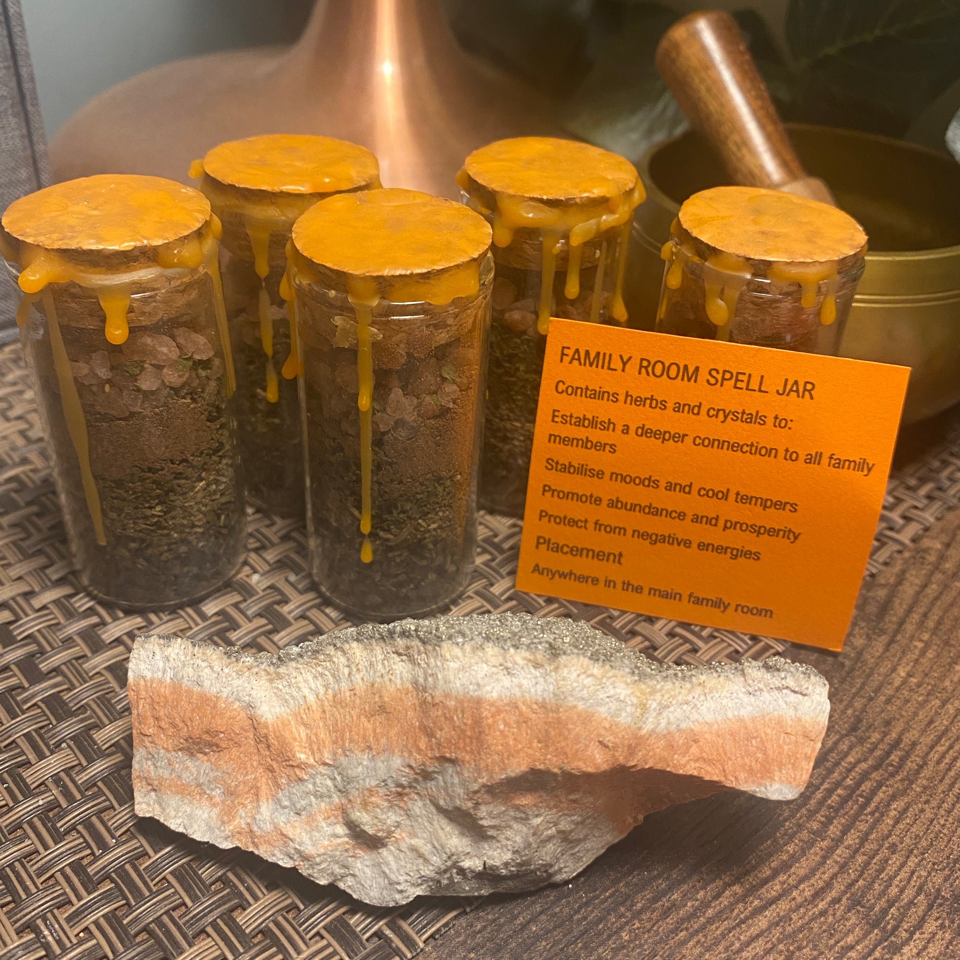 Spell Jar - Family / Living Room - Earth Elements UK
