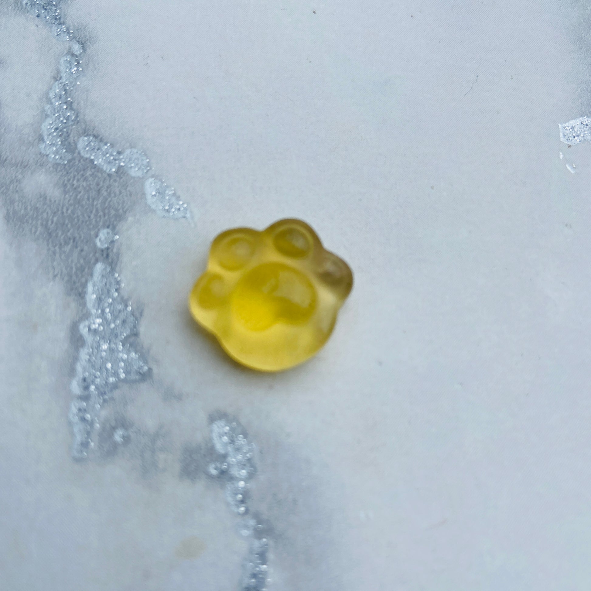 Mini Crystal Paw Print - Earth Elements UK