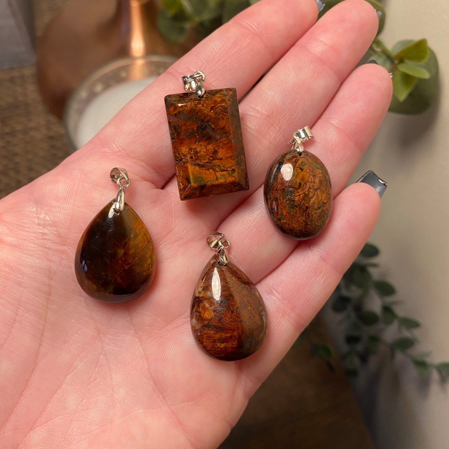 Red Pietersite Pendants - Earth Elements UK