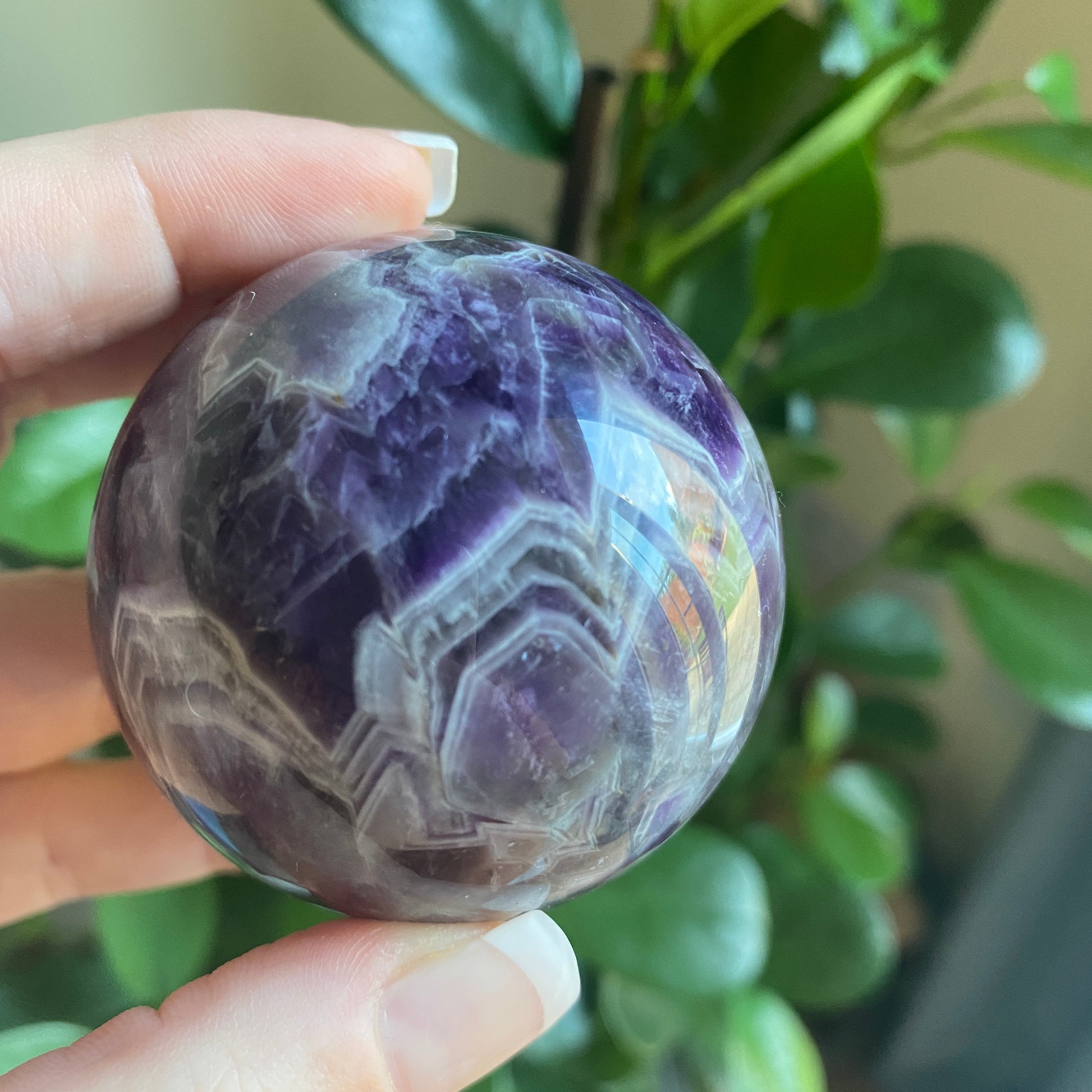 Dream Amethyst Spheres - Earth Elements UK