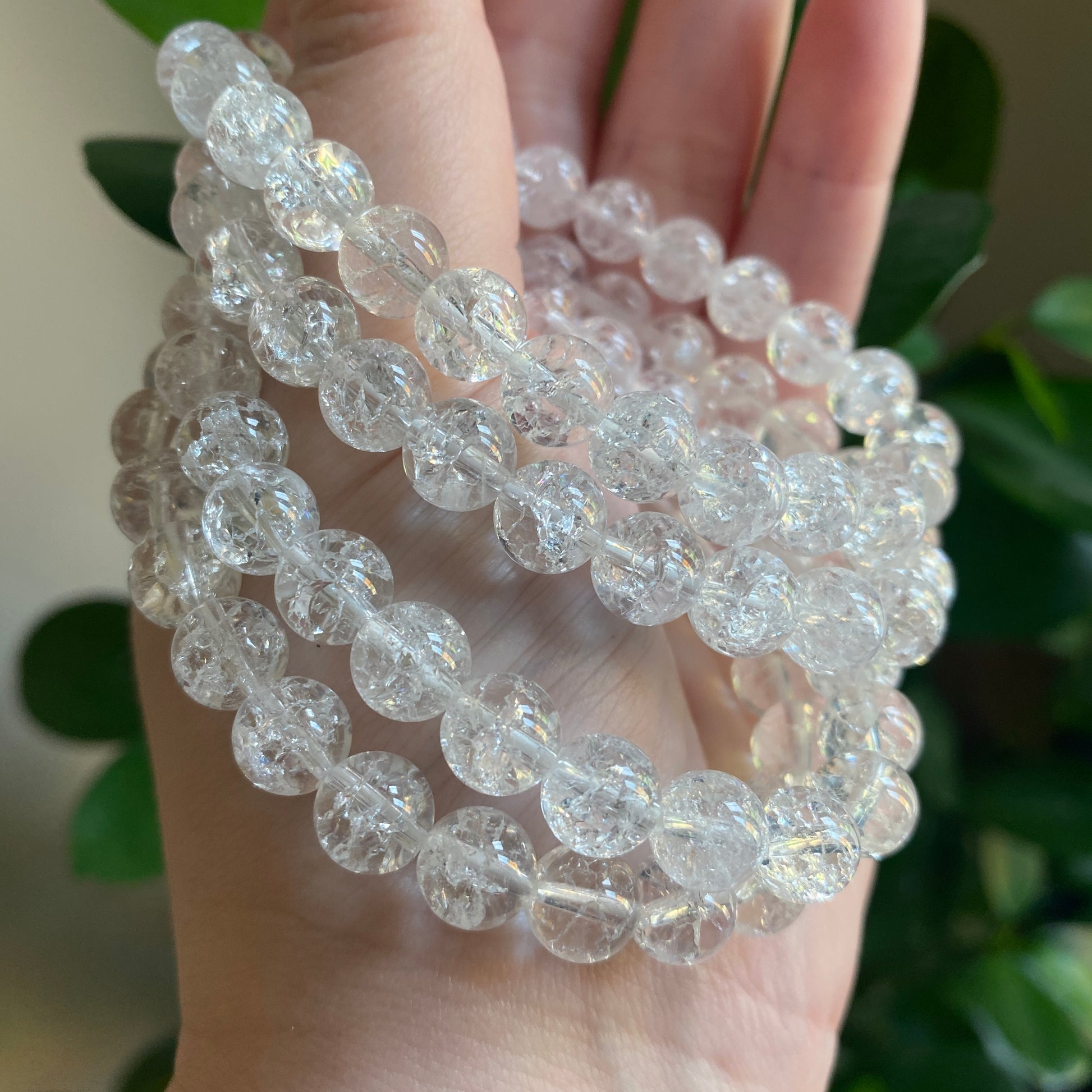 Crackle Quartz Bead Bracelets - Earth Elements UK